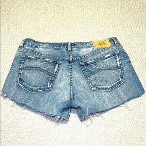 Armani Exchange Light Blue Jean Shorts.  Size 12